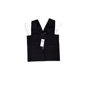 House of Harlow 1960 x Revolve Wide Strap Knit Crop Top Black Xs EUC